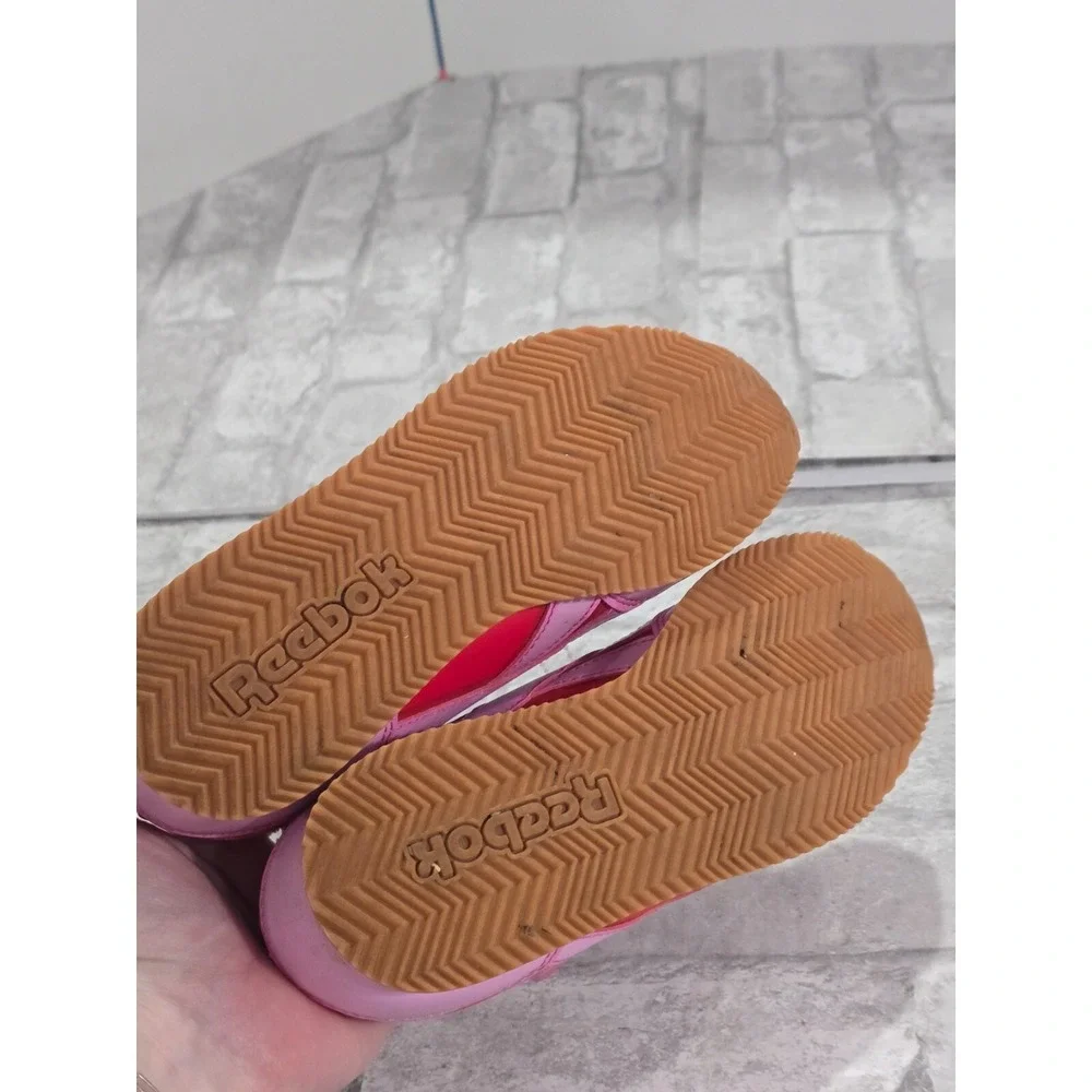 REEBOK Peppa Pig Classic Jogger 3‎ Pink Red Kids Sneakers Shoes Toddler Sz US 1